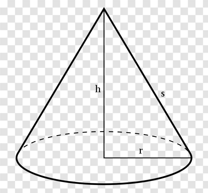 Area Triangle Geometry Geometric Shape Cone Transparent PNG