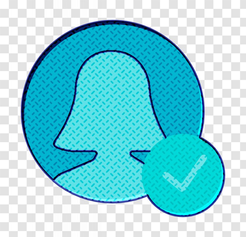 Interaction Assets Icon User - Teal - Azure Transparent PNG