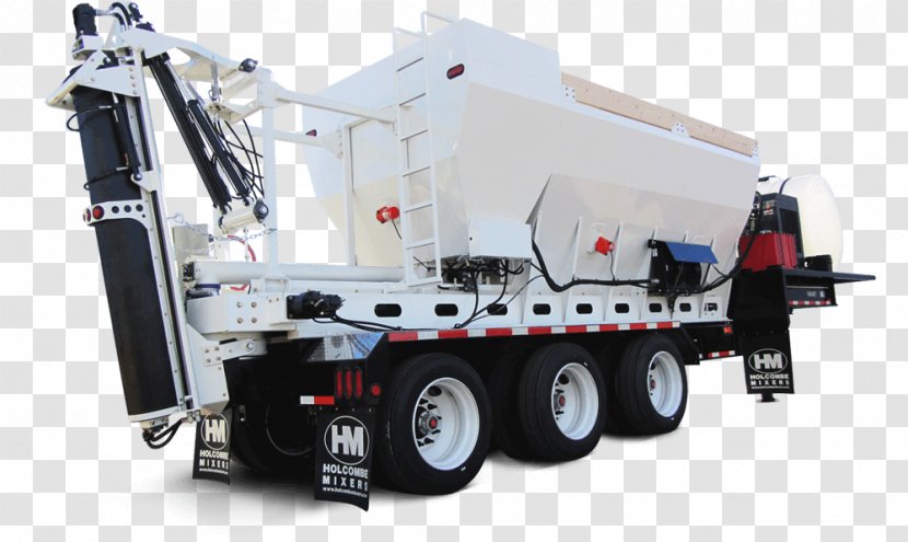 Truck Holcombe Mixers Cement Volumetric Concrete Mixer Betongbil - Slurry Transparent PNG