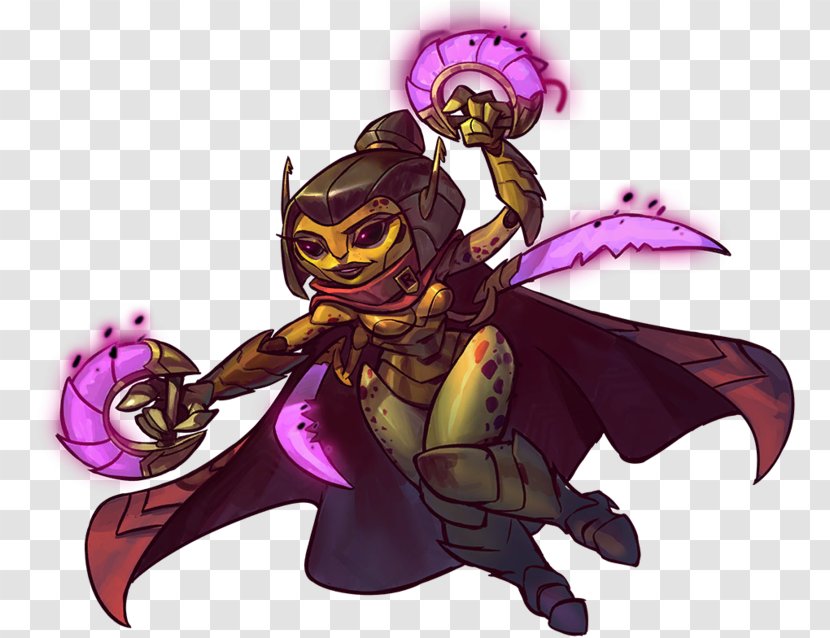 Awesomenauts Character TV Tropes Person Linux - Demon Transparent PNG
