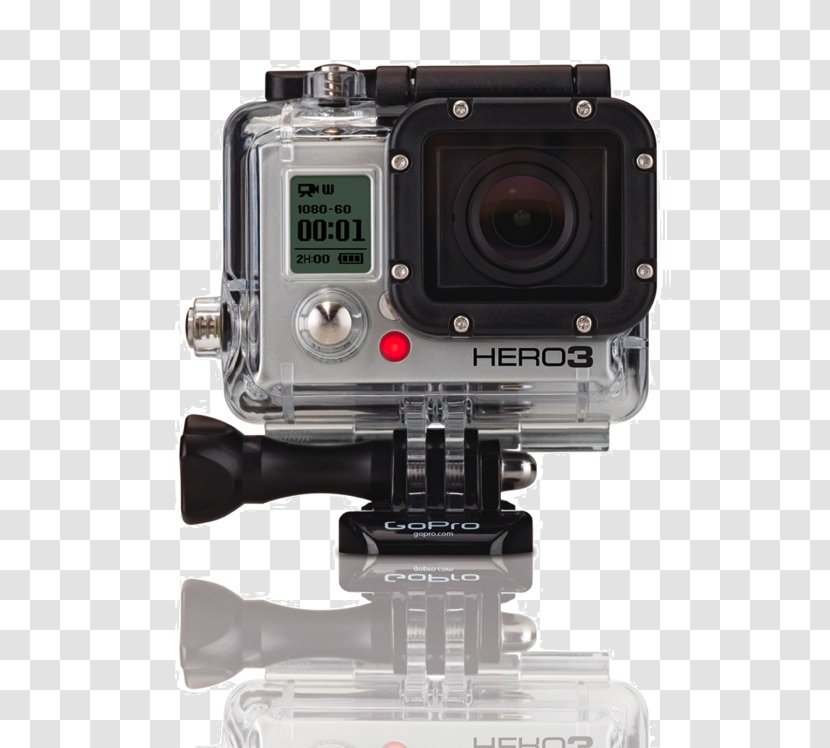 GoPro HERO3 Black Edition Silver Camera HERO3+ - Cameras Optics Transparent PNG