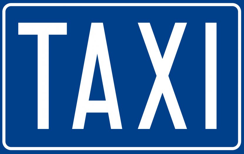 Taxi Rank United States Traffic Sign Road - Business Transparent PNG
