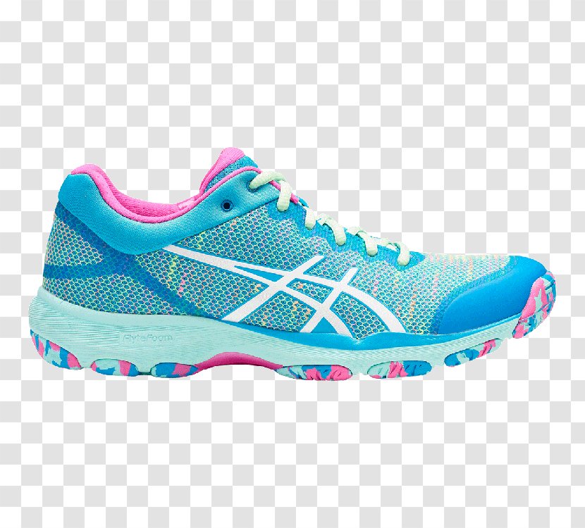 ASICS Netball Sports Shoes Nike - Teal Transparent PNG