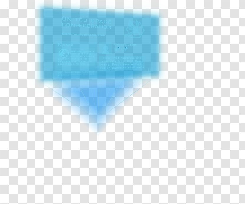 Blue Aqua Turquoise Teal - Microsoft Azure - Hologram Transparent PNG
