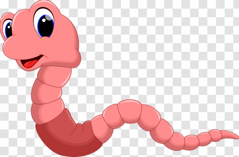 Worm Cartoon - Silhouette - Worms Transparent PNG