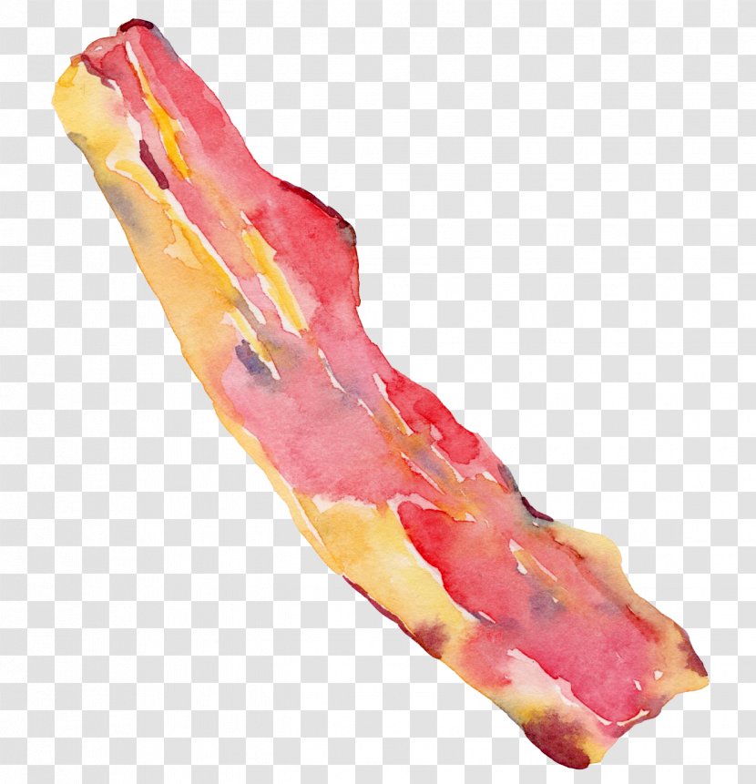 Hot Dog Bacon Download - Ingredient Transparent PNG