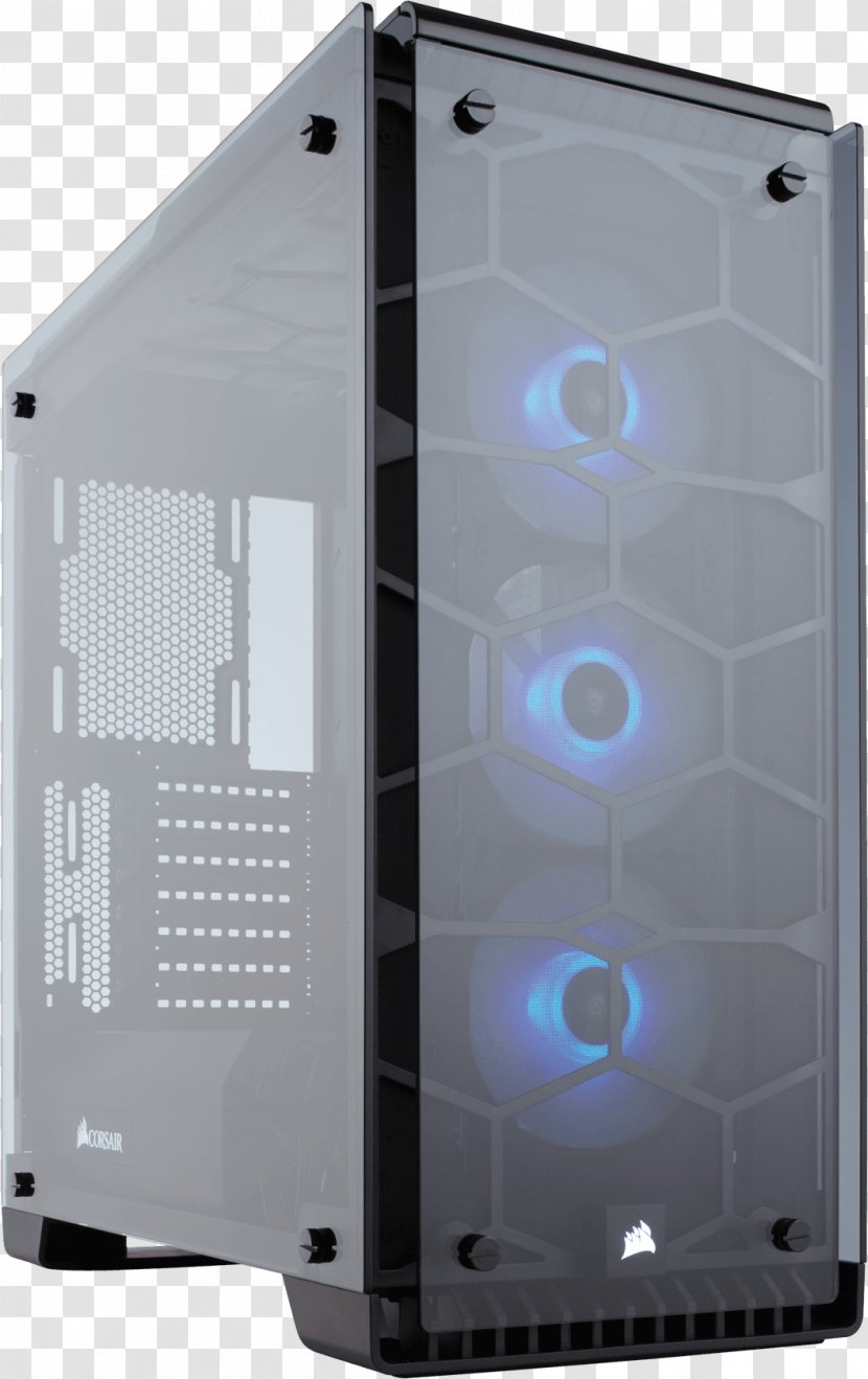 Computer Cases & Housings Power Supply Unit MicroATX Corsair Components - Canton Tower Transparent PNG