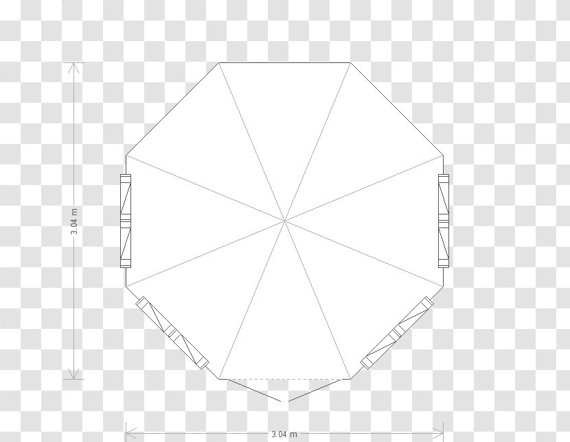 Triangle Product Design Pattern - Rectangle - Hip Roof Transparent PNG