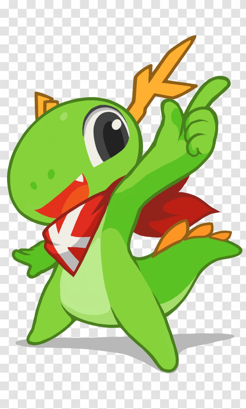 Konqi KDE Plasma 4 Computer Software Krita - Amphibian - Organism Transparent PNG