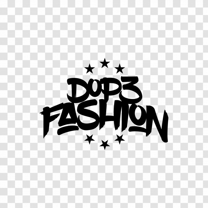 Dop3 Fashion Boutique Logo Brand - Black - Mink Lashes Transparent PNG