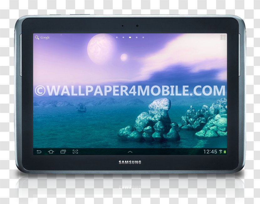 Multimedia Tablet Computers Electronics Product Display Device - Samsung Clipart Transparent PNG