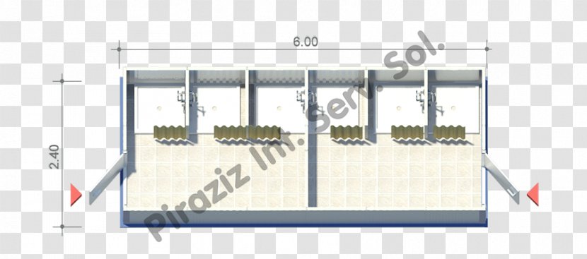 Line Angle Home Fence - Wc Plan Transparent PNG