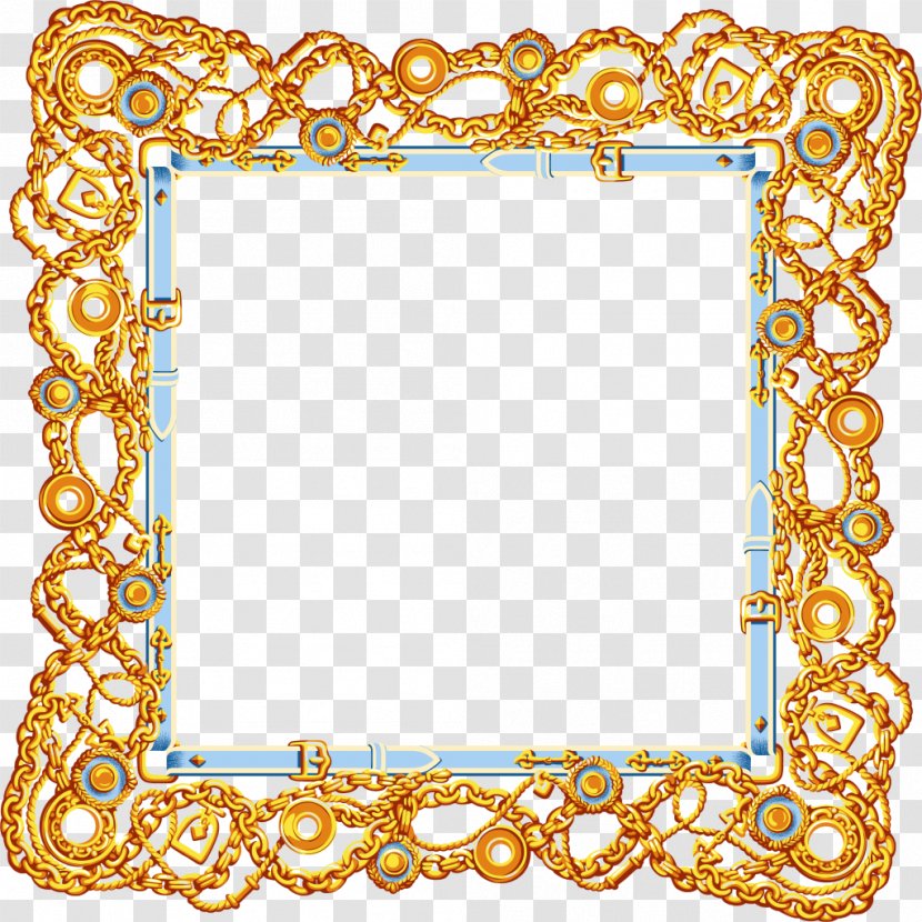 Picture Frames - Body Jewelry - Old Frame Transparent PNG