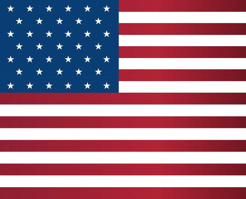 Flag Of The United States Star-Spangled Banner - Red - USA Large Clipart Image Transparent PNG