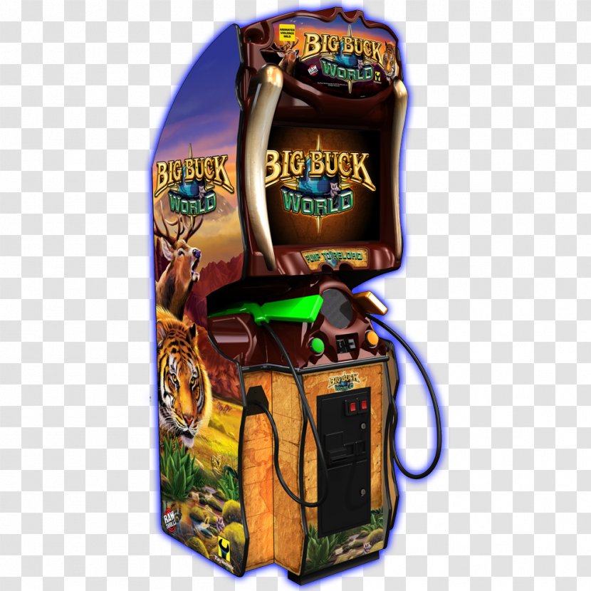 Big Buck Hunter Terminator Salvation Bomber Man World Safari Arcade Game - Recreation - Video Transparent PNG