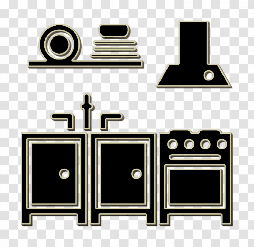 Icon House Things Icon Kitchen Furniture Icon Transparent PNG