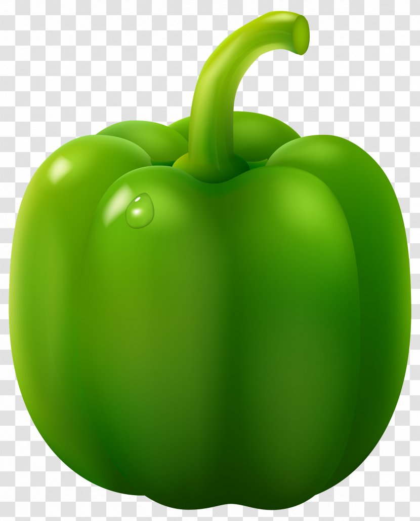 Chili Con Carne Bell Pepper Capsicum Clip Art - Green - Cliparts Transparent PNG