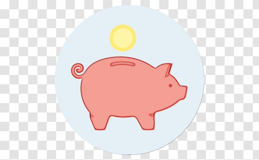Piggy Bank - Tableware Suidae Transparent PNG
