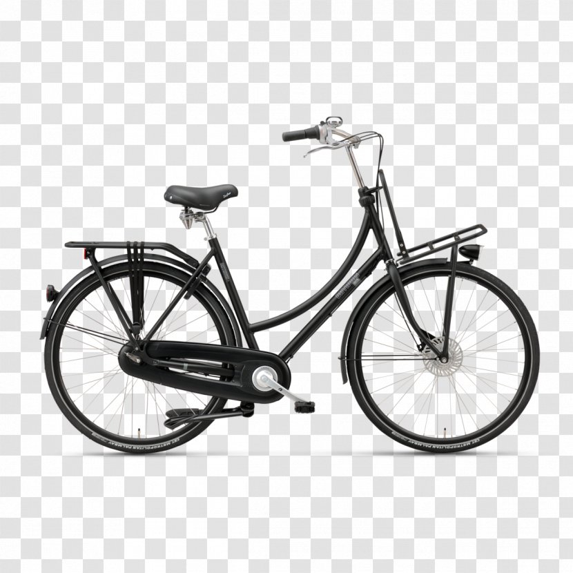 City Bicycle Gazelle Orange C7+ (2018) Recumbent - Wheel Transparent PNG