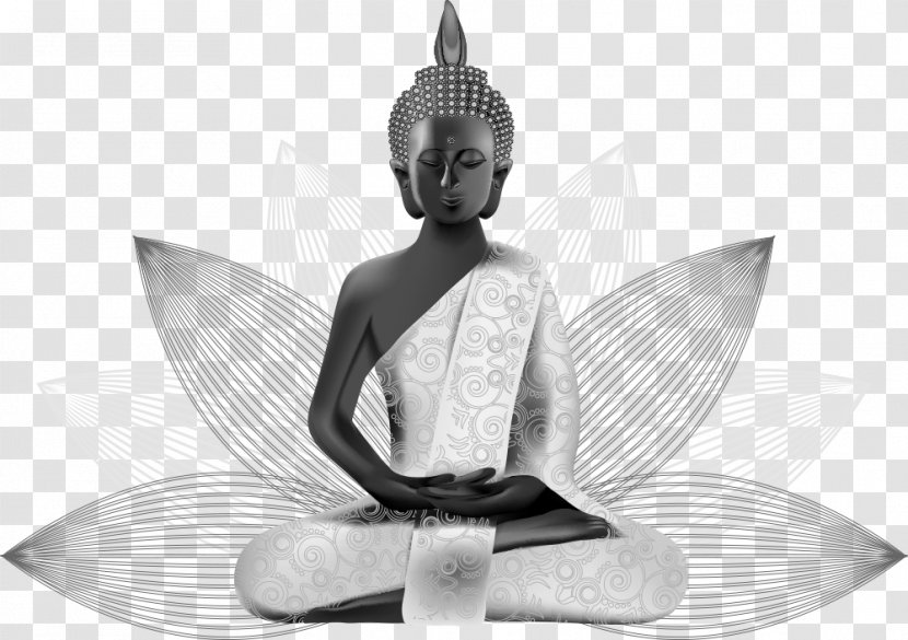 United States Altered States: Buddhism And Psychedelic Spirituality In America Buddhist Meditation - Zen - Buddha On Lotus Vector Transparent PNG