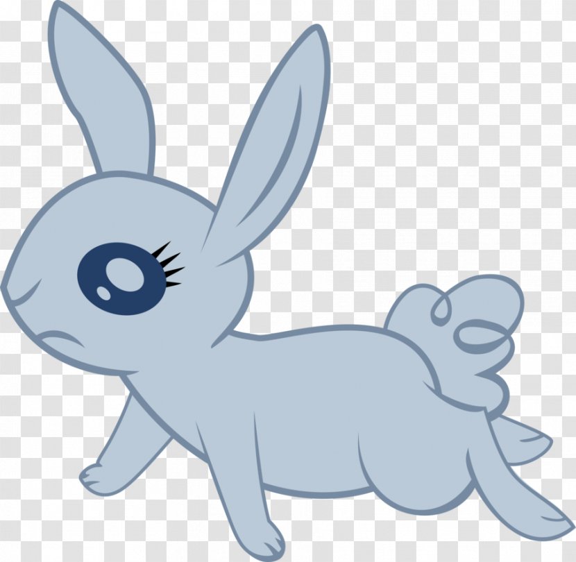 Easter Bunny Angel Pony Rabbit - Vector Transparent PNG