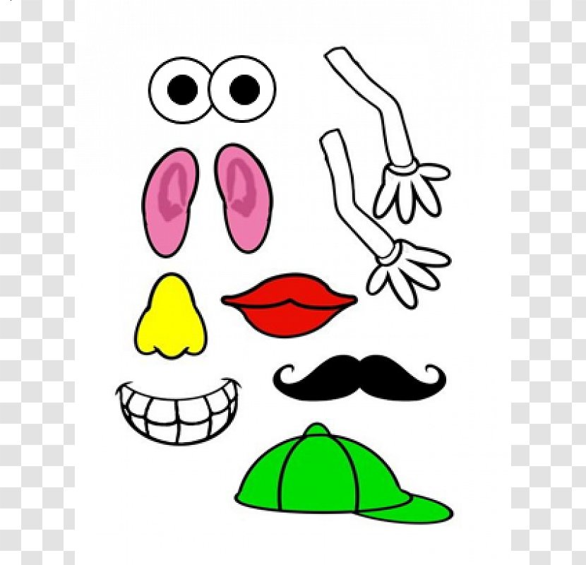 Mr. Potato Head Sense Clip Art - Sweet Transparent PNG