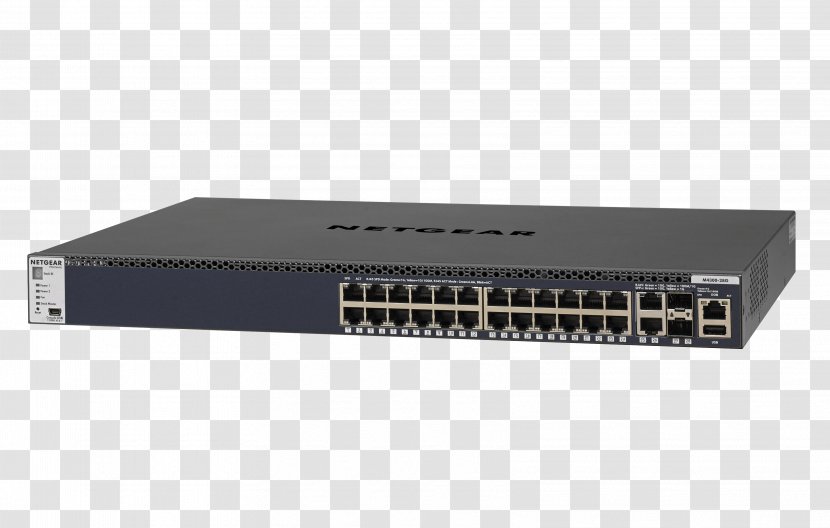 Network Switch 10 Gigabit Ethernet Port Power Over - 19inch Rack - 10gbaset Transparent PNG