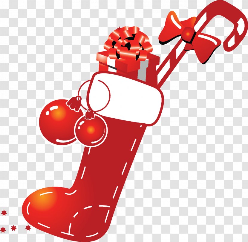 Christmas Stockings Santa Claus Ornament Gift - Body Jewelry - Bonbones Transparent PNG