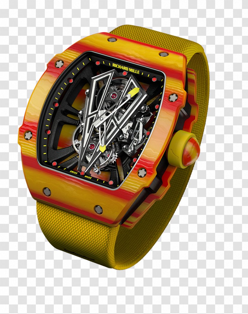 Richard Mille ATP World Tour 500 Series The US Open (Tennis) Athlete 2017 French - Watch Accessory Transparent PNG