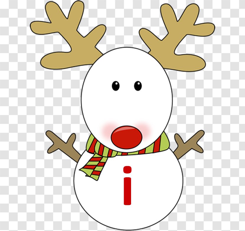 Clip Art Openclipart Image Free Content Vector Graphics - Deer - Snowman Writing Transparent PNG