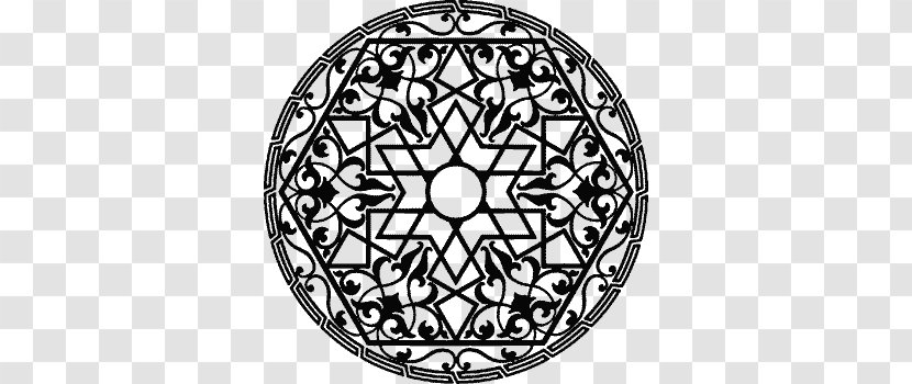 Mandala Islamic Geometric Patterns Salah Art - Muhammad - Islam Transparent PNG