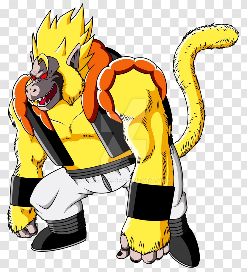 Goku Vegeta Gohan Raditz Trunks - Supernatural Creature - Great Golden Transparent PNG