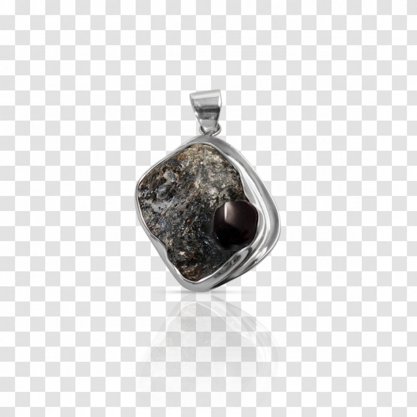 Locket Jewellery Silver Onyx - Gemstone Transparent PNG