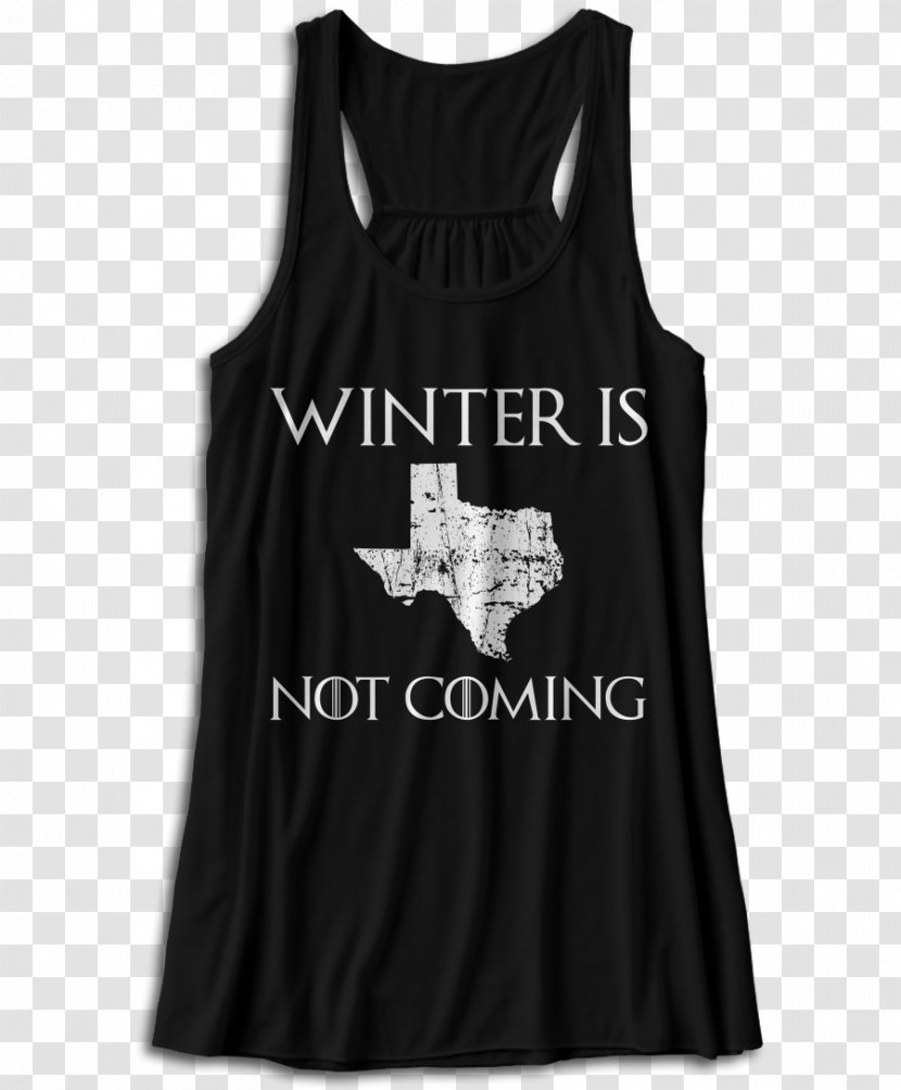 T-shirt Gilets Top Sleeveless Shirt Hoodie - Joint - Winter Is Coming Transparent PNG