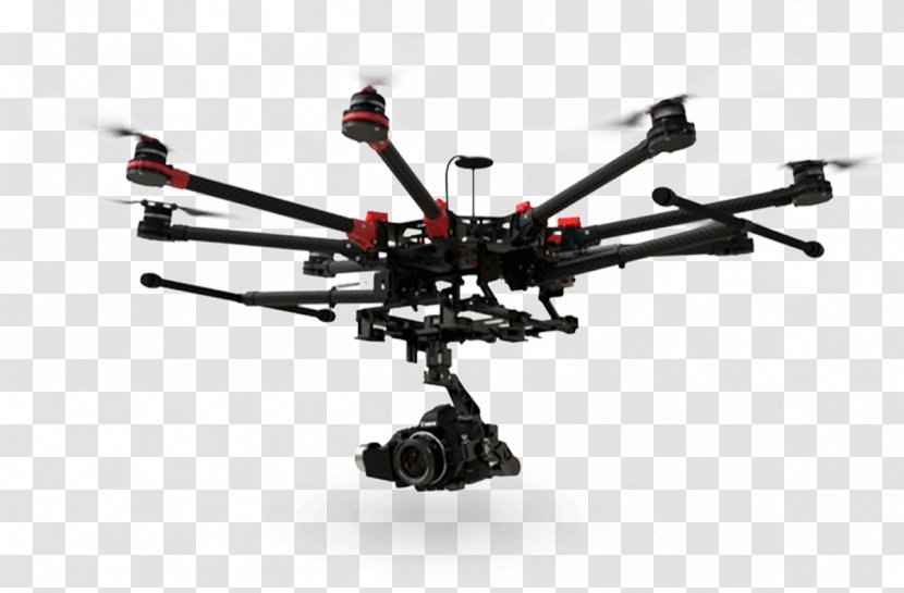 Aircraft Unmanned Aerial Vehicle Quadcopter DJI Multirotor - Camera Transparent PNG