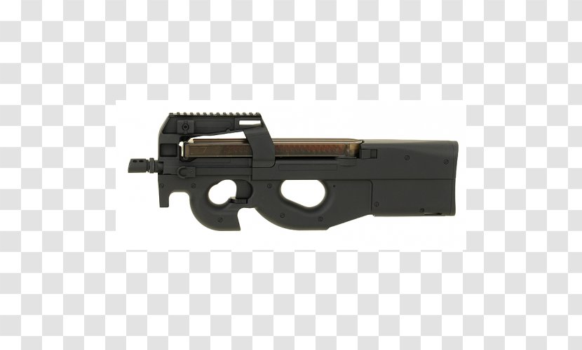 FN P90 Airsoft Guns Firearm Cybergun Herstal - Cartoon - Weapon Transparent PNG