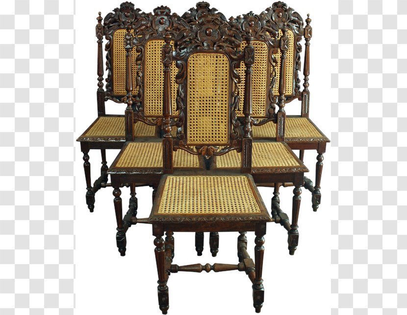 Table Dining Room Chair Furniture Antique - French Transparent PNG