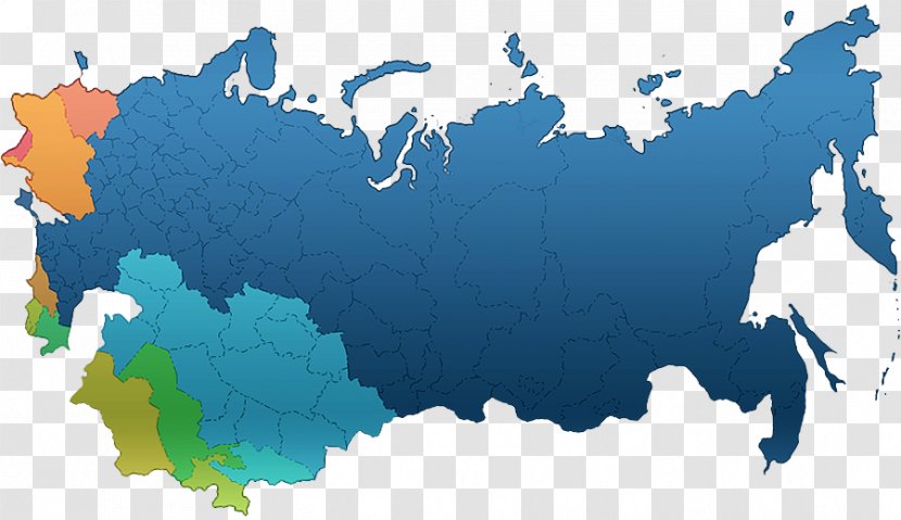 Russian Soviet Federative Socialist Republic Republics Of The Union Map Post-Soviet States - World - Russia Transparent PNG