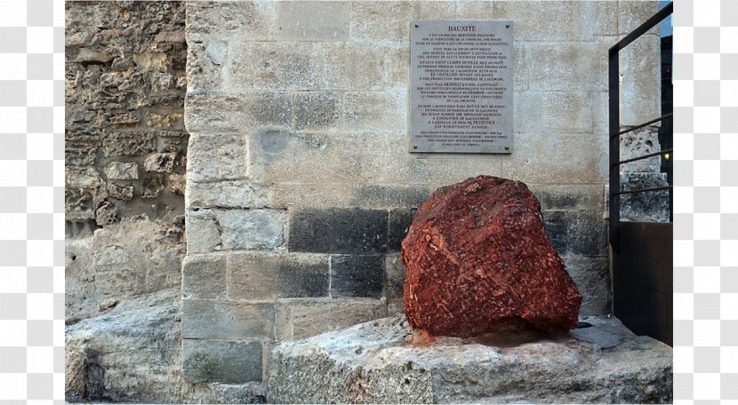 Les Baux-de-Provence Bauxite Mineral Boehmite Aluminium - Brick - Rock Transparent PNG