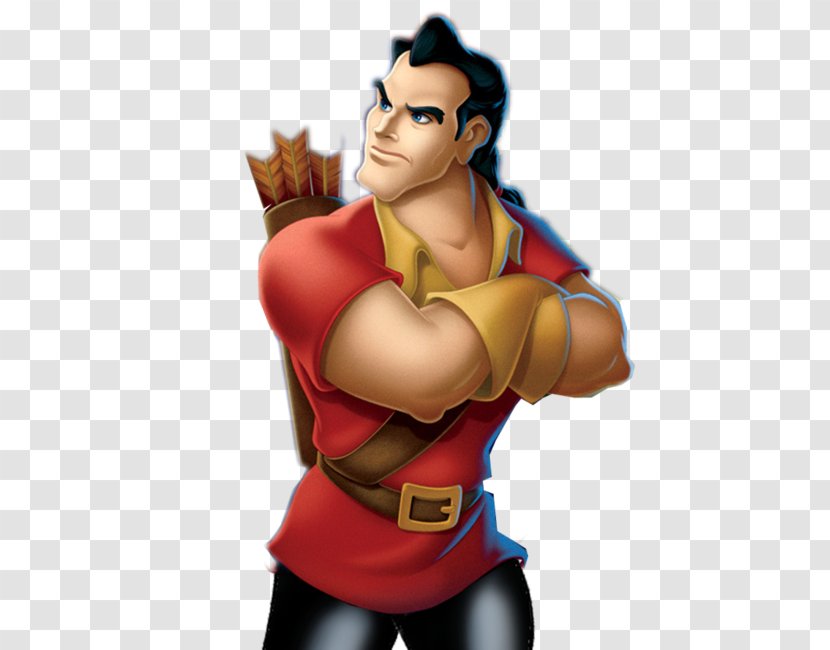 Gaston Belle Beauty And The Beast Walt Disney Company - Muscle Transparent PNG