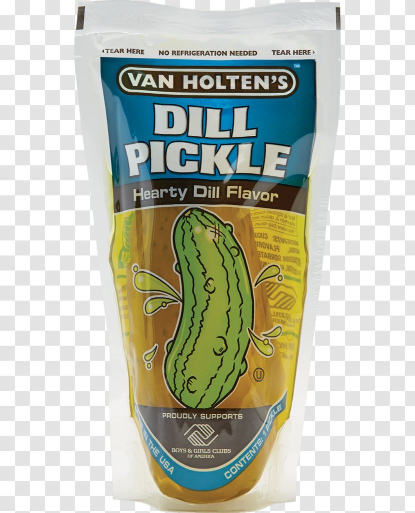 Pickled Cucumber Dill Van Holten's Pickles Garlic Spice - Commodity Transparent PNG