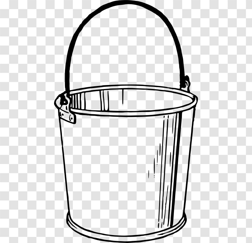 Drawing Bucket Clip Art - Monochrome Photography Transparent PNG