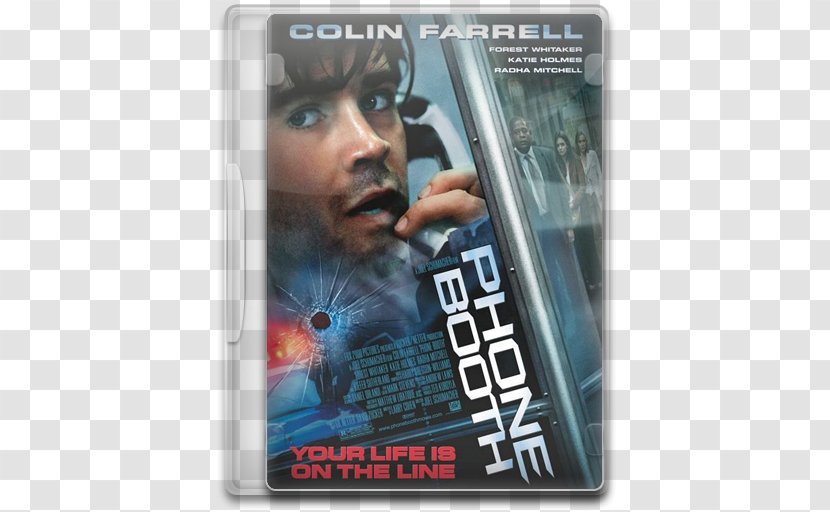 Phone Booth Colin Farrell Stu Shepard Film Actor - Poster Transparent PNG