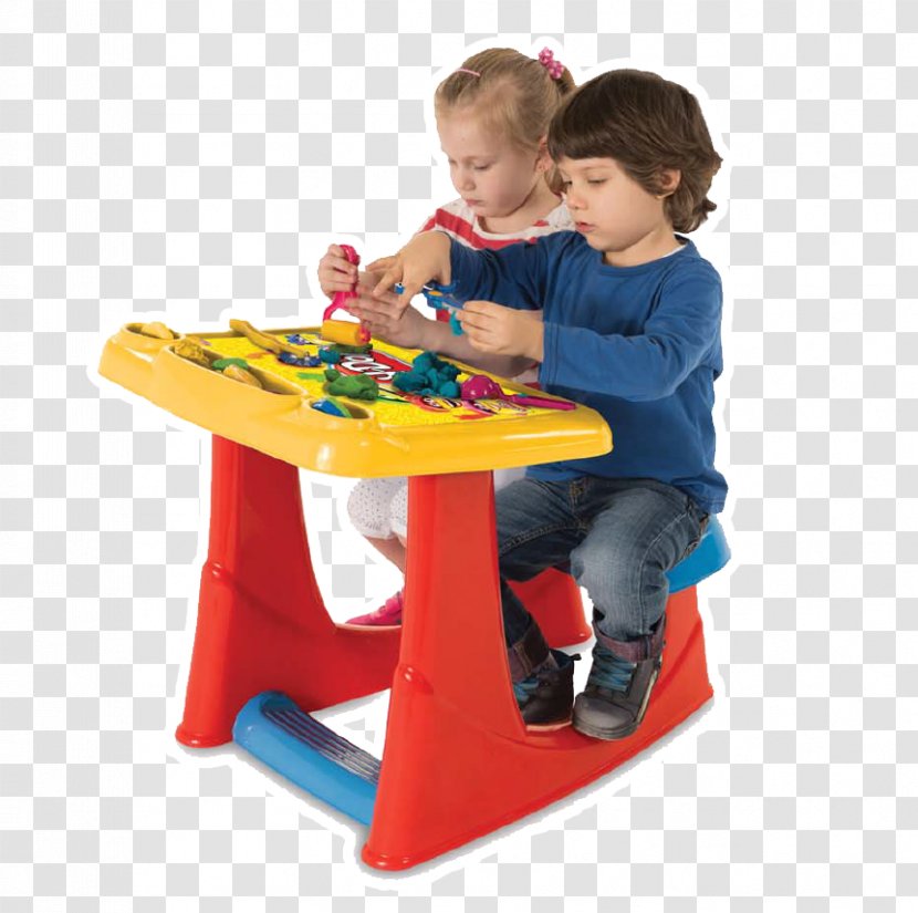 Play-Doh Table Desk Study Toy Transparent PNG