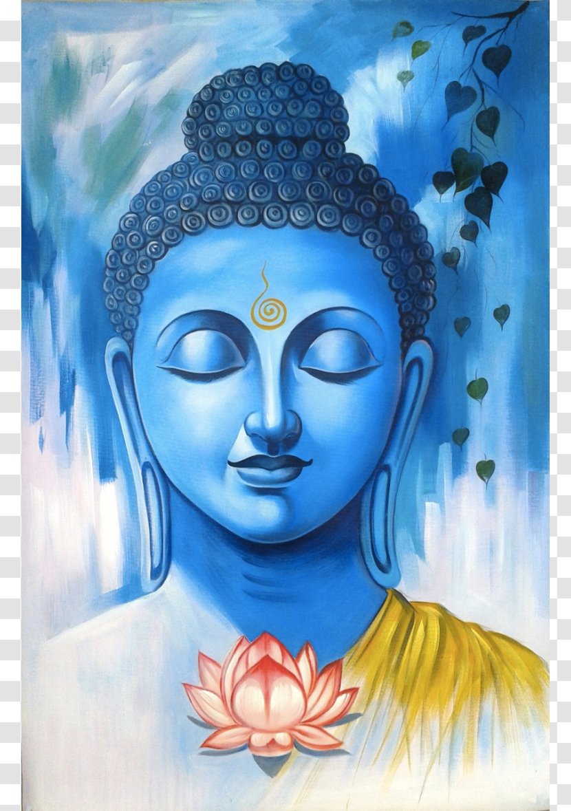 Bodhi Tree Gautama Buddha Painting Buddhism Art - Flower Transparent PNG