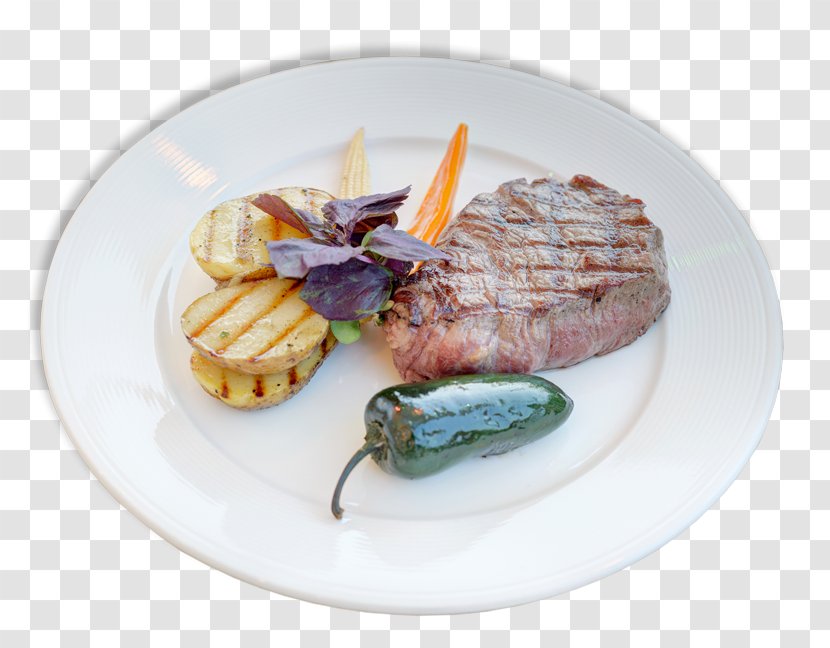 Beef Tenderloin Game Meat Plate Sirloin Steak Barbecue - Animal Source Foods - Pasta Restaurant Transparent PNG