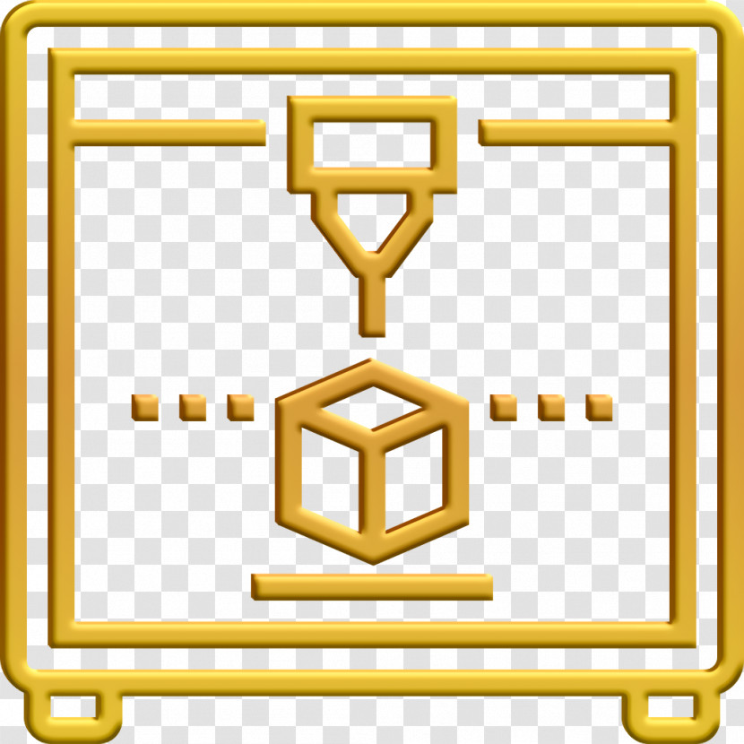 3d Printer Icon Plastic Icon Future Technology Icon Transparent PNG