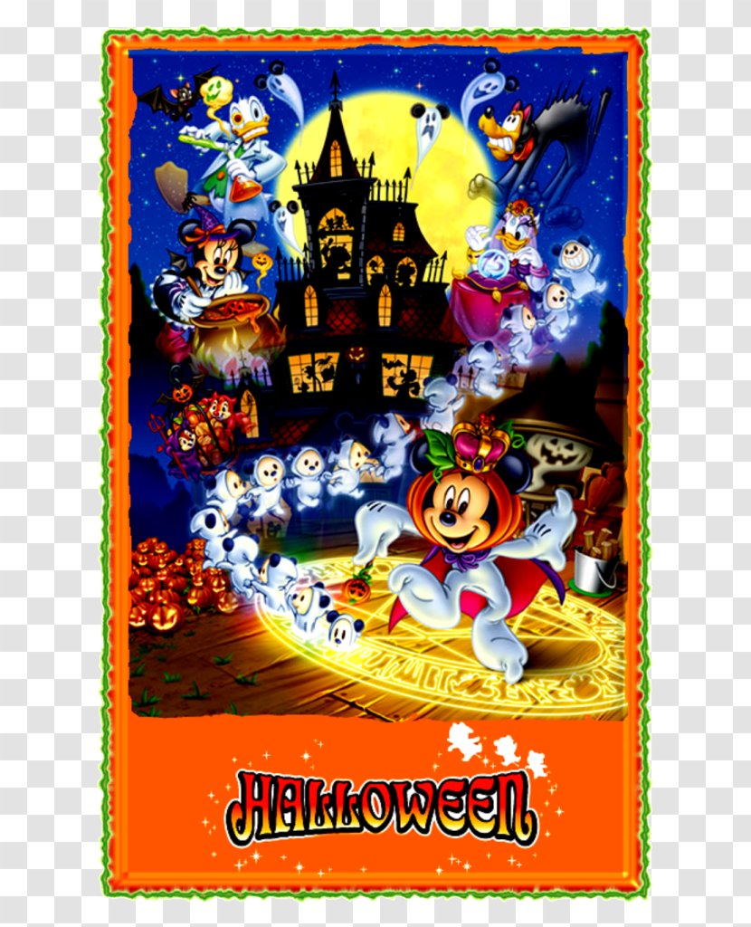 Mickey Mouse Minnie Disneyland The Walt Disney Company Halloween Transparent PNG