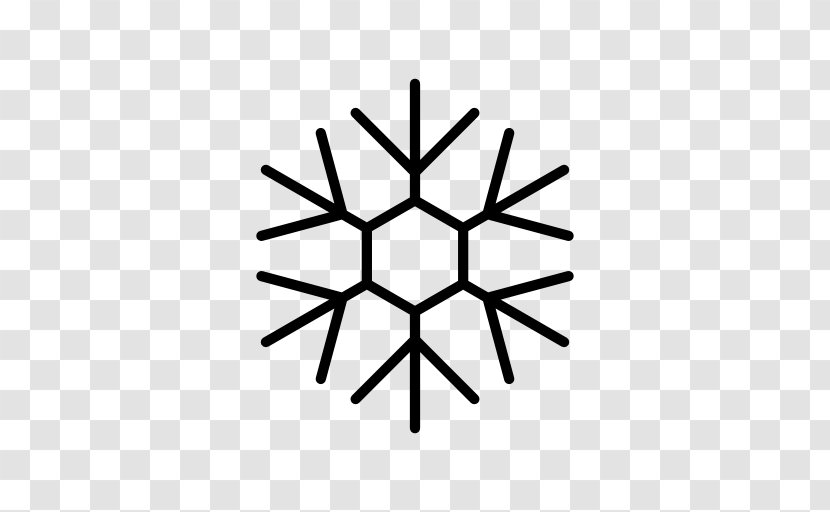 Tree Symbol Symmetry - Black And White - Snow Transparent PNG