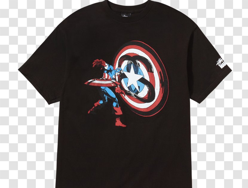 T-shirt Captain America Spider-Man Doctor Doom Marvel Comics - Fictional Character Transparent PNG